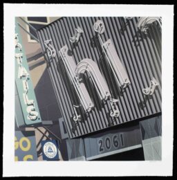 Hi by Robert Cottingham at Gary Lichtenstein Editions