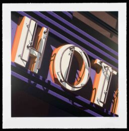 Hot by Robert Cottingham at Gary Lichtenstein Editions