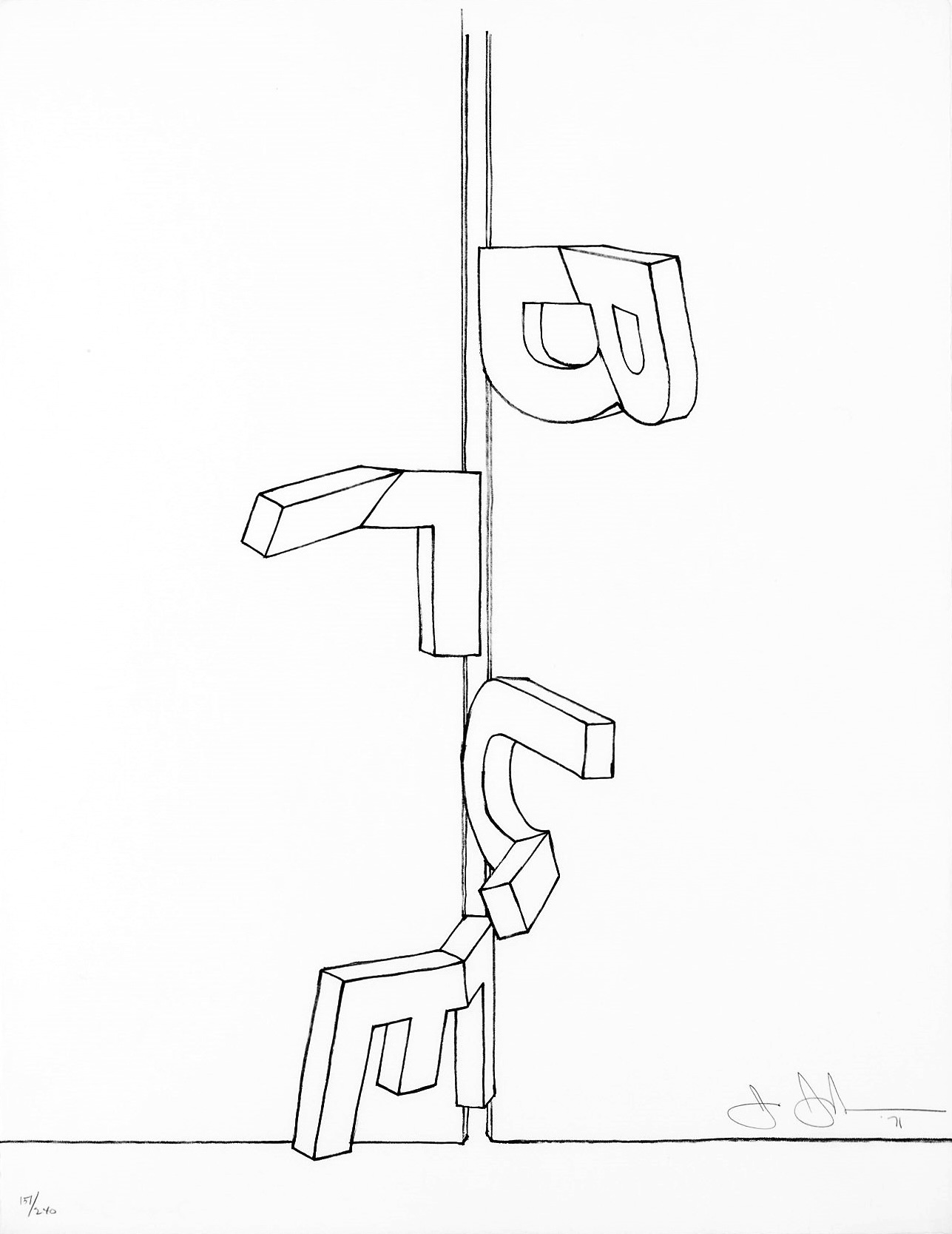 Jasper Johns by Jasper Johns