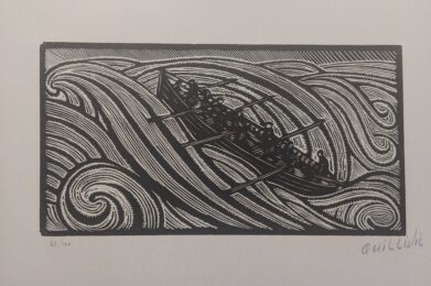La vague by René Quillivic at Sylvan Cole Gallery