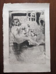 Minne aux Poupées by Jacques Villon at Sylvan Cole Gallery