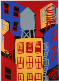 New York Day I by Tom Slaughter at Jim Kempner Fine Art