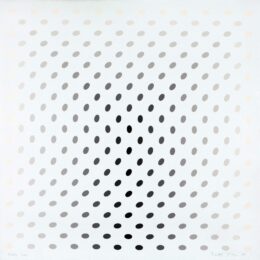 Nineteen Greys C by Bridget Riley at Dovehouse Contemporary