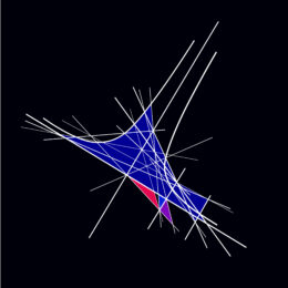 On Underlying Theory. f(x) = 1/x sq by Clifford Singer at iMuseum Vegas