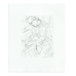 Portrait of Alexander Tovborg by Elizabeth Peyton at MLTPL