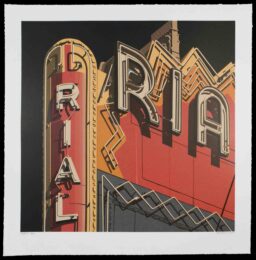 Rialto by Robert Cottingham at Gary Lichtenstein Editions