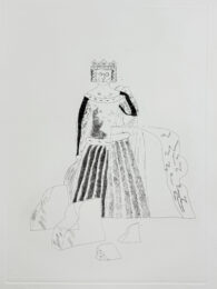 The Princess after many years in the glass mountain (Six Fairy Tales from the Brothers Grimm) by David Hockney at Petersburg Press