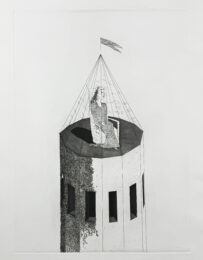 The Princess in her tower (Six Fairy Tales from the Brothers Grimm) by David Hockney at Petersburg Press