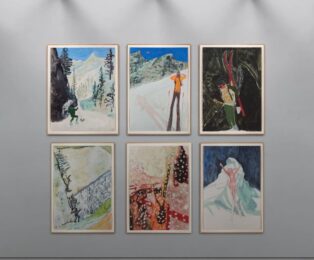 The Zermatt Series (Portfolio of 6) by Peter Doig at Dovehouse Contemporary