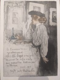 Untitled (Invitation to an exhibition) by Manuel Robbe at Sylvan Cole Gallery