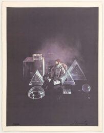Untitled (from Ten Painters on War and Peace), hand signed lithograph by Ami Shavit at GallArt.com