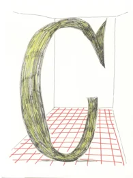 ‘C’ from ‘Hockney’s Alphabet’ by David Hockney at Dovehouse Contemporary
