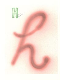 ‘H’ from ‘Hockney’s Alphabet’ by David Hockney at Dovehouse Contemporary
