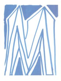 ‘M’ from ‘Hockney’s Alphabet’ by David Hockney at Dovehouse Contemporary