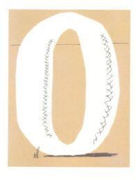 ‘O’ from ‘Hockney’s Alphabet’ by David Hockney at Dovehouse Contemporary
