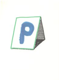 ‘P’ from ‘Hockney’s Alphabet’ by David Hockney at Dovehouse Contemporary