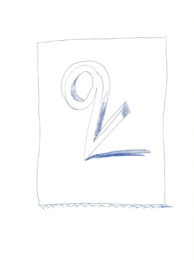 ‘Q’ (I) from ‘Hockney’s Alphabet’ by David Hockney at Dovehouse Contemporary