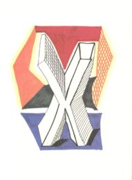 ‘X’ from ‘Hockney’s Alphabet’ by David Hockney at Dovehouse Contemporary