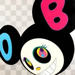 And Then (Black) by Takashi Murakami at Dovehouse Contemporary