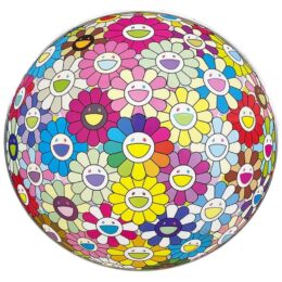 Burying My Face in the Field of Flower by Takashi Murakami at Dovehouse Contemporary