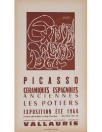 Ceramiques Espagnoles 1964 exposition lithograph by Pablo Picasso at Dovehouse Contemporary