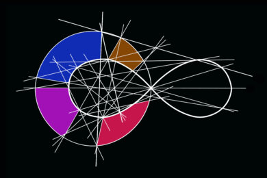 Construction of Lemniscate by Clifford Singer at iMuseum Vegas