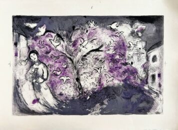 Daphnes and Chloé, Plate XXVI by Marc Chagall at Epicentrum Art Gallery