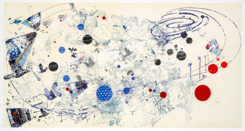 Day by Sarah Sze at LeRoy Neiman Center for Print Studies