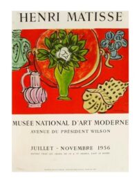 Henri Matisse Musee National d’Art Moderne 1956 Original Stone Lithograph by Henri Matisse at Dovehouse Contemporary