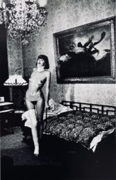 Jenny Kapitan, Pension Dorian, Berlin, 1978 by Helmut Newton at Dovehouse Contemporary