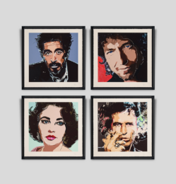 Johnny Depp Friends & Heroes Full Set by Johnny Depp at Clifton Gallery