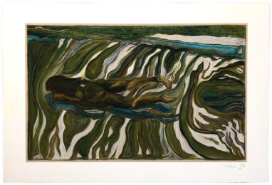 Julie Swimming II by Billy Childish at Dellasposa