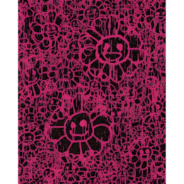 Madsaki Flowers A Pink by Takashi Murakami at Dovehouse Contemporary
