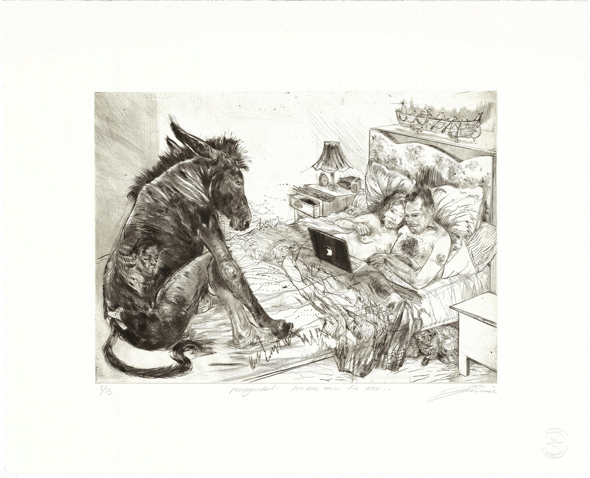 No One Saw the Ass (from the Misguided series) by Diane Victor