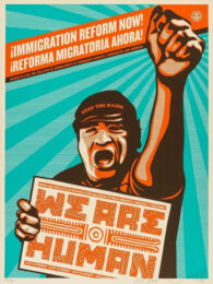 Obey We Are Human by Shepard Fairey at Dovehouse Contemporary