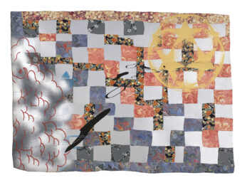 Otsukimi from The Floating World by Sanford Biggers at LeRoy Neiman Center for Print Studies