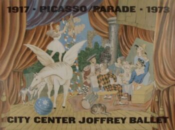 Parade for the Joffrey Ballet by Pablo Picasso at Dovehouse Contemporary