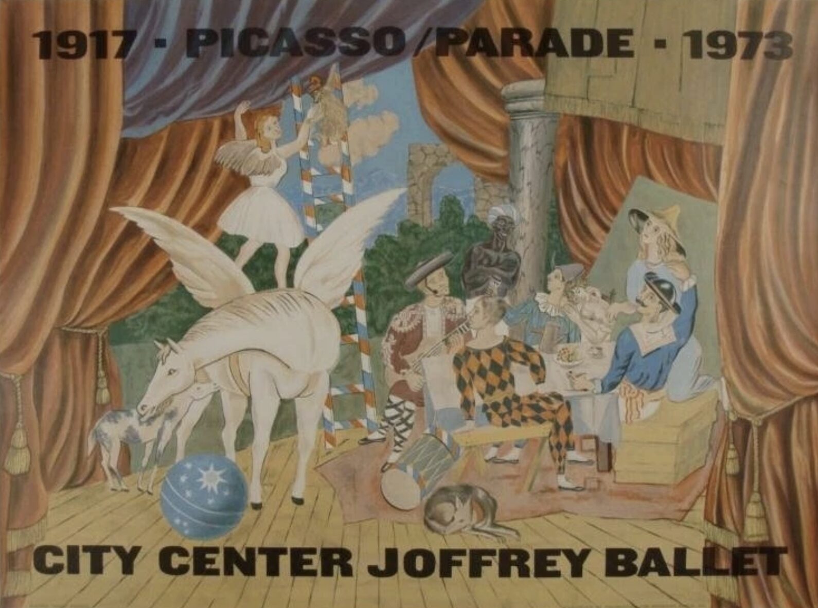 Parade for the Joffrey Ballet by Pablo Picasso