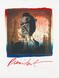 President by Ralph Steadman at peacock: a workshop for art