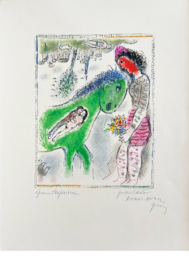 The Green Horse by Marc Chagall at Epicentrum Art Gallery