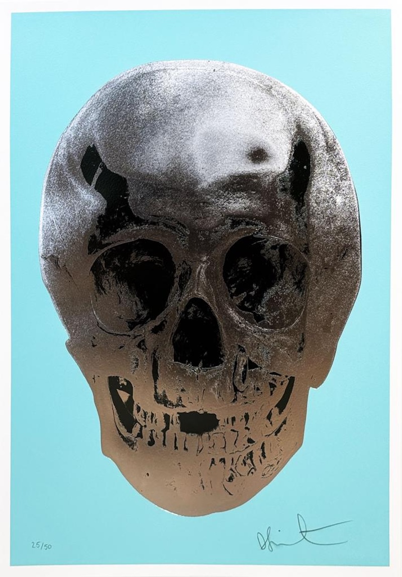 Till Death Do Us Part – Heavenly Peppermint Green Silver Gloss Racing Green by Damien Hirst