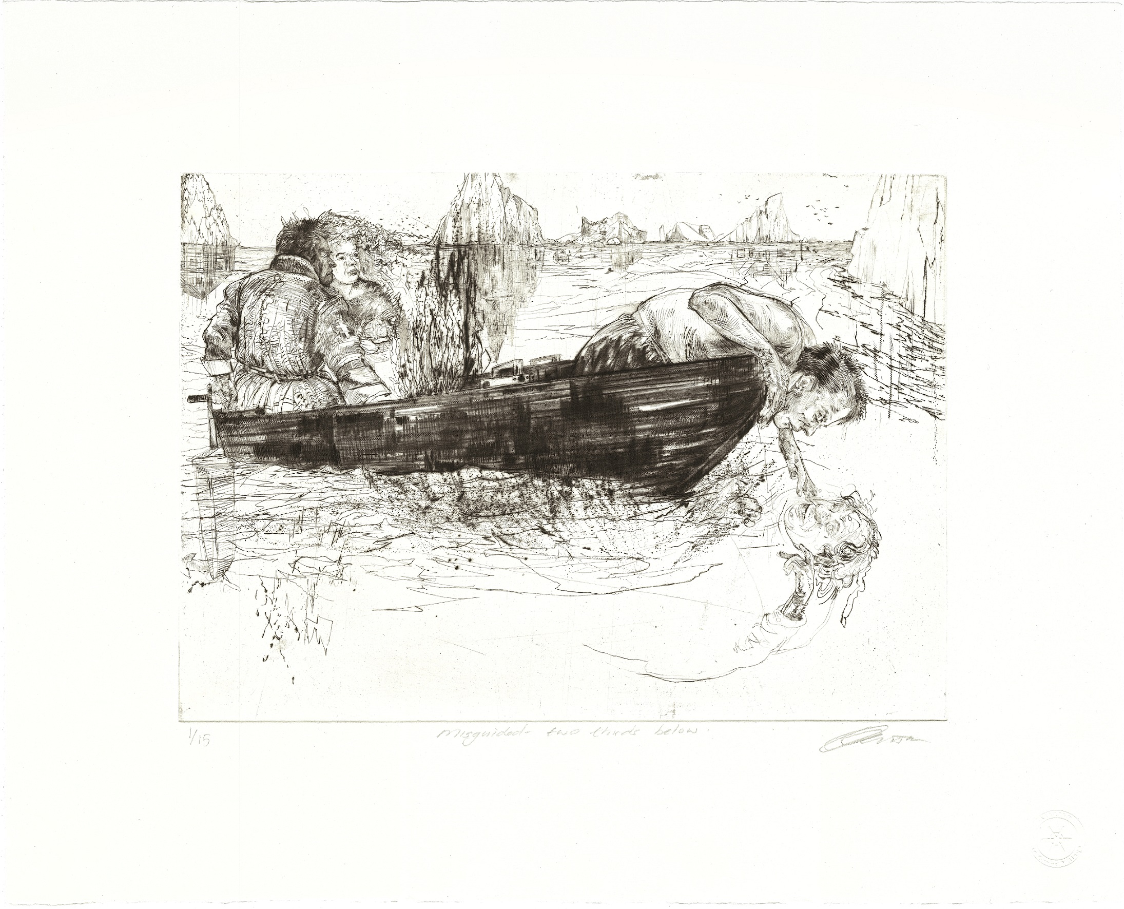 Two Thirds Below (from the Misguided series) by Diane Victor
