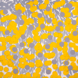 Yellow and Silver Mimosa by Donald Sultan at Michael Lisi/Contemporary Art
