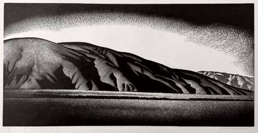 Coachella Valley by Paul Landacre at Catherine Burns Fine Art