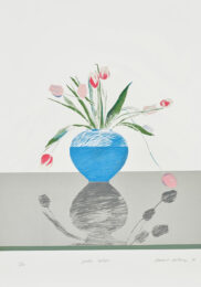 David Hockney Pretty Tulips by David Hockney at Clifton Gallery