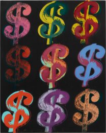 Dollar Sign (9) (FS II.286) by Andy Warhol at Revolver Gallery