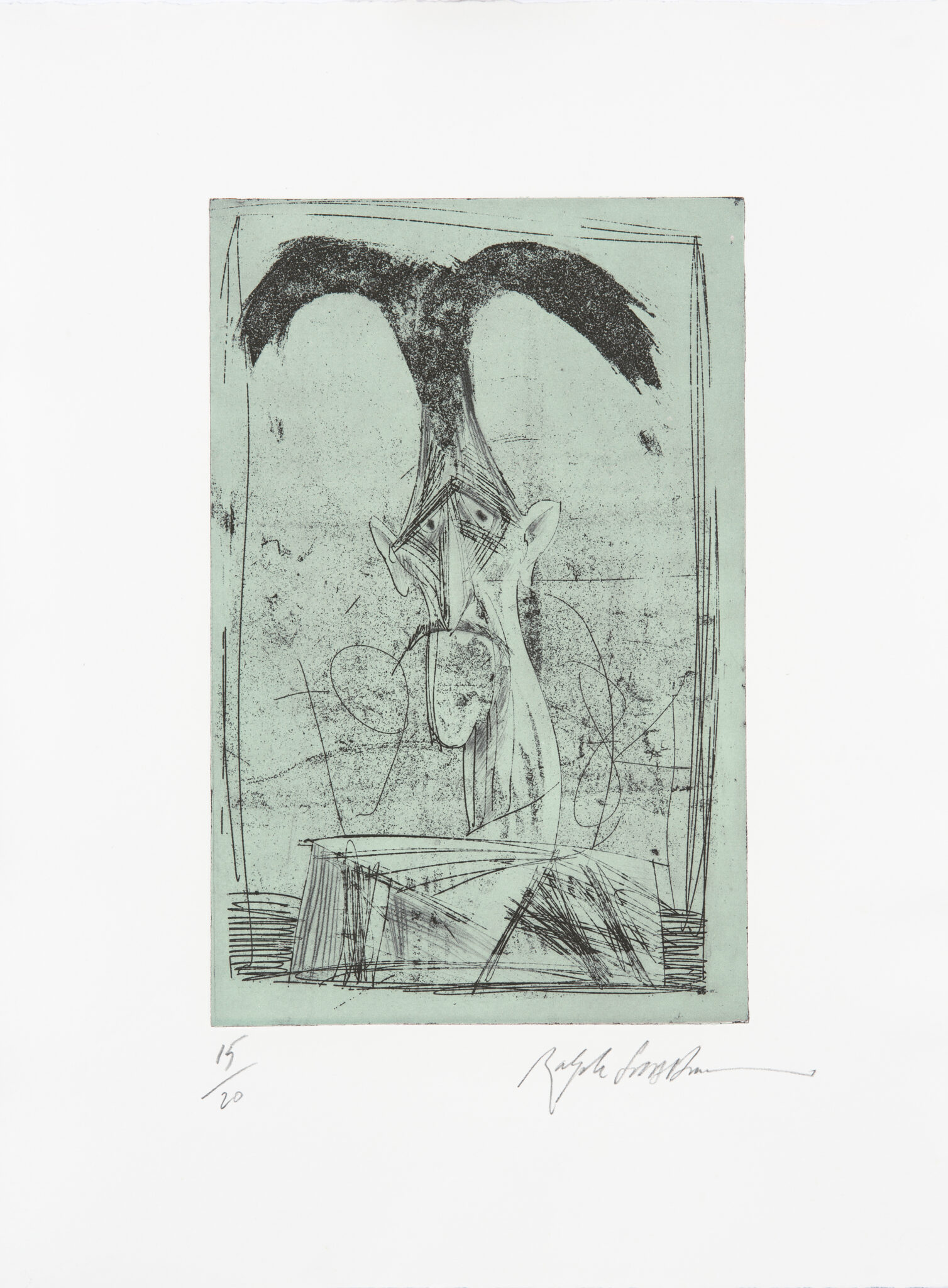George K Ralph Artist George Orwell by Ralph Steadman | Printed Editions