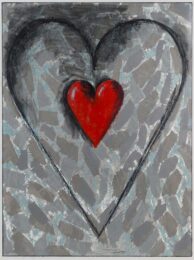 Gray Fort by Jim Dine at Hamilton-Selway Fine Art
