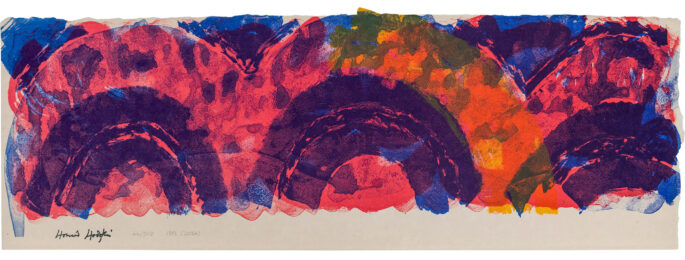 Indian Leaves by Howard Hodgkin at Dellasposa