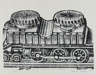Inkwells Silver by Eduardo Paolozzi at Petersburg Press